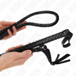 KINK - FRUSTA SERPENTE LUNGA NERA 210 CM - immagine 2