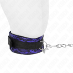 KINK - COLLANA CORTA IN PIZZO DI VELLUTO CON CINTURA 105 CM CON PROFILO IN NYLON 44 X 5,5 CM - immagine 4