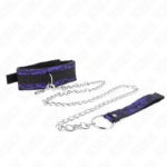 KINK - COLLANA CORTA IN PIZZO DI VELLUTO CON CINTURA 105 CM CON PROFILO IN NYLON 44 X 5,5 CM - immagine 3