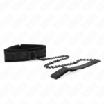 KINK - COLLARE MODELLO BASE CON GUINZAGLIO 77 CM MODELLO 5 REGOLABILE 34-54 CM X 5 CM - immagine 3