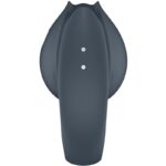 SATISFYER - PERFECT PAIR 2 MULTIVIBRATORE 2 IN 1 ANELLO PER PENE E STIMOLATORE PER DITA GRIGIO - immagine 8