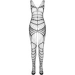 PASSION - BS 102 BODYSTOCKING NERO TAGLIA UNICA - immagine 3