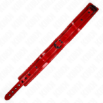KINK - COLLANA REGOLABILE VINO ROSSO 37,5-49,5 CM X 5 CM - immagine 5