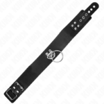 KINK - GUINZAGLIO BORCHIE 116 CM COLLARE CON CINTURINO IN SIMILPELLE 50 X 5 CM - immagine 6