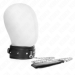 KINK - COLLANA CON CINTURINO CON FIBBIA LUCIDA 65 CM 48.5 CM X 5.3 CM - immagine 2