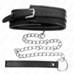 KINK - COLLANA CON CINTURINO CON FIBBIA LUCIDA 65 CM 48.5 CM X 5.3 CM - immagine 5