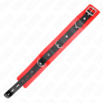 KINK - COLLARE CON CINTURA 65 CM CON CINTURINO ROSSO 54 X 4,5 CM - immagine 6