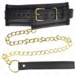 KINK - COLLANA CON CINTURINO IN SIMILPELLE SPUGNA MODELLO 1 REGOLABILE 37-54 CM X 3 CM - immagine 3