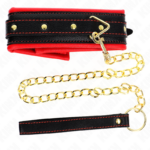 KINK - COLLANA CON CINTURINO IN SIMILPELLE SPUGNA MODELLO 2 REGOLABILE 37-54 CM X 3 CM - immagine 4