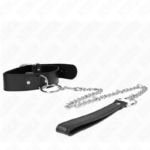 KINK - COLLARE MODELLO BASE CON GUINZAGLIO MODELLO 4 REGOLABILE 36-43 CM - immagine 3