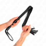 KINK - FRUSTA CON MANICO NERO STRUTTURATO 48,5 CM - immagine 5