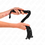 KINK - FRUSTA IN CORDA NERA 56 CM - immagine 4