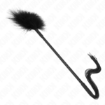 KINK - FRUSTA IN SILICONE CON PIUME PER SOLLETICO 47 CM - immagine 2