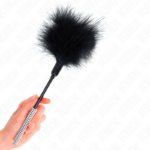 KINK - PIUME TICKLE CON MANICO STRASS 27 CM - immagine 4