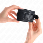 KINK - RESISTENZA DA POLSO NERA REGOLABILE 20-30 CM X 6 CM - immagine 3