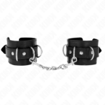 KINK - RESISTENZA DA POLSO CON 3 ANELLI A D REGOLABILE NERO 17,5-25 CM X 6 CM