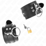 KINK - FERMAPOLSO CON BLOCCAGGIO O-RING NERO REGOLABILE 20-28 CM X 5,5 CM - immagine 2