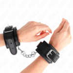 KINK - RESISTENZA DA POLSO SOTTILE NERA REGOLABILE 21-33 CM - immagine 4