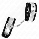 KINK - RESISTENZA DA POLSO SOTTILE NERO / ARGENTO 30 X 4 CM - immagine 2
