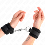 KINK - RESISTENZA DA POLSO NERA REGOLABILE 18-35 CM X 6 CM - immagine 4