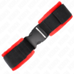 KINK - TENUTA DA POLSO IN NYLON HOOK&LOOP NERA MODELLO 1 AJDUSTABLE 25-35 CM X 6 CM - immagine 2