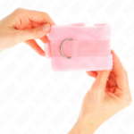KINK - POLSINI IN PELLICCIA PER PRINCIPIANTI ROSA 30 X 7 CM - immagine 3
