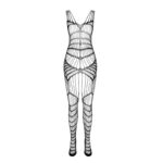 PASSION - BS 102 BODYSTOCKING BIANCO TAGLIA UNICA - immagine 4