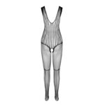 PASSION - BS 103 BODYSTOCKING NERO TAGLIA UNICA - immagine 3