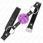 KINK - PALLA DURA CAVA VIOLA 4.5 CM BAVAGLIO 63.5 X 2 CM - immagine 2