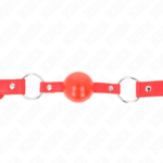 KINK - BALLA IN TPE 4 CM CON SERRATURA ROJO 60 x 2 CM - immagine 3