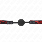KINK - SFERA IN SILICONE SCANDALO 4 CM MODELLO GAG 1 65 x 2 CM - immagine 3