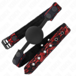 KINK - SFERA IN SILICONE SCANDALO 4 CM MODELLO GAG 1 65 x 2 CM - immagine 2