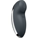 SATISFYER - TAP & CLIMAX 2 VIBRATORE E STIMOLATORE GRIGIO - immagine 5