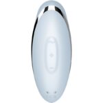 SATISFYER - TAP & CLIMAX 2 VIBRATORE E STIMOLATORE BLU - immagine 6