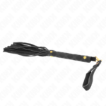 KINK - MINI FRUSTA IN CAMOSCIO NERO 30 CM - immagine 5