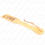 KINK - PALETTE IN BAMB? PAROLA AMORE 32 X 5,5 CM - immagine 3
