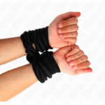 KINK - CORDA IN COTONE 10 METRI NERA - immagine 3