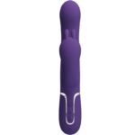 PRETTY LOVE - CAMMY VIBRATORE TRIPLO MULTIFUNZIONE 4 IN 1 VIOLA - immagine 2