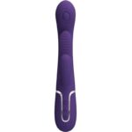 PRETTY LOVE - SHANIA VIBRATORE TRIPLO CONIGLIO MULTIFUNZIONE VIOLA - immagine 3