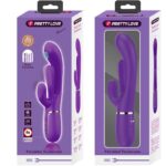 PRETTY LOVE - SHANIA VIBRATORE TRIPLO CONIGLIO MULTIFUNZIONE VIOLA - immagine 11