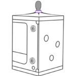 SECRET DOME - KINK CLUB CABIN SCANDALE VIOLA - immagine 7