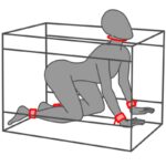 SECRET DOME - KINK CLUB LA NICHE CABIN NERO E ROSSO - immagine 12