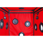 SECRET DOME - KINK CLUB CABIN SCANDALE NERO E ROSSO - immagine 2