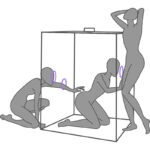 SECRET DOME - KINK CLUB CABIN SCANDALE VIOLA - immagine 3