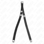 KINK - ANELLO PER PENE IN PELLE CON CHIUSURA A PRESSIONE 39 X 1 CM - immagine 4