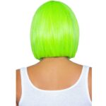 LEG AVENUE - PARRUCCA BOB FLUORESCENTE VERDE NEON - immagine 2