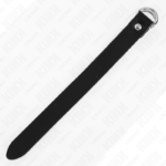 KINK - ANELLO PER PENE IN PELLE CON CHIUSURA A PRESSIONE 22 X 2 CM - immagine 4