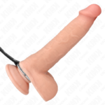 KINK - ANELLO PER PENE IN METALLO CON CATENA E MORSETTI PER CAPEZZOLI REGOLABILI - immagine 2