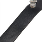 SUBBLIME - 953720 BONDAGE LEATHER STRAP BREATH CLAMPS NERO TAGLIA UNICA - immagine 5