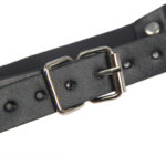 SUBBLIME - 953720 BONDAGE LEATHER STRAP BREATH CLAMPS NERO TAGLIA UNICA - immagine 4